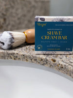 Tangie Shave Cream Bar – Zero Waste for Face & Body (Rosemary Mint)
