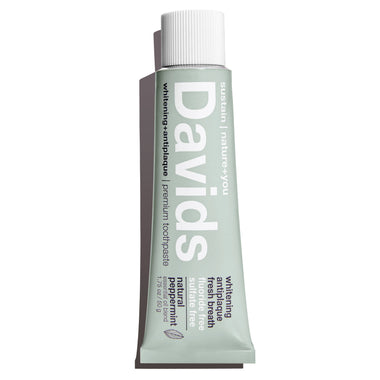 Davids travel size premium toothpaste / peppermint