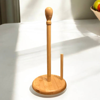 Bamboo Kitchen Paper Towel Holder | Earth Day Bestseller