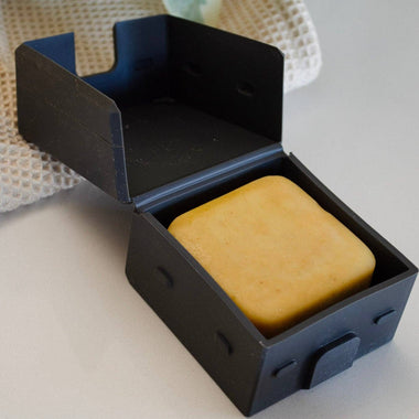 Silicone Travel Soap Case - Black