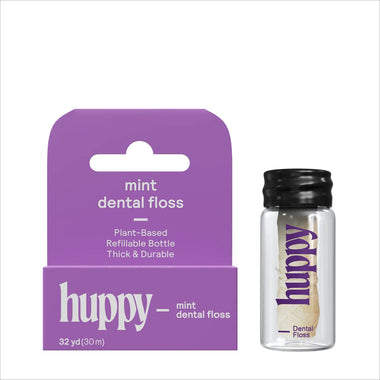 Vegan Dental Floss | Mint | Durable | Refillable Bottle