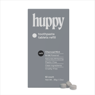 Fluoride-Free Toothpaste Tablets | Refill | Charcoal Mint