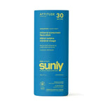 Attitude Sunly Kids Unscented SPF 30 Mineral Sunscreen Face Stick 0.7 oz.