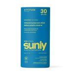 Attitude Sunly Kids Unscented SPF 30 Mineral Sunscreen Stick 2.1 oz.