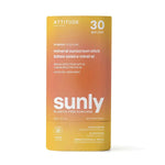 Attitude Sunly Tropical SPF 30 Mineral Sunscreen Stick 2.1 oz.