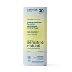 Attitude Sunly Oatmeal Sensitive Natural SPF 30 Mineral Sunscreen Face Stick 0.7 oz.