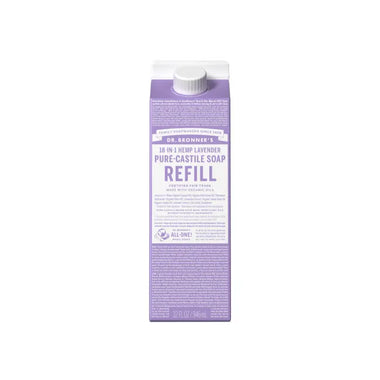 Dr. Bronner's 18-in 1 Castile Soap Refill Carton - 32 oz. Lavender