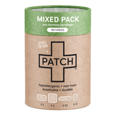 PATCH MIXED PACK - 100 Assorted Size Bandages