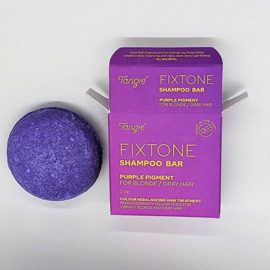 Tangie Fixtone Purple Shampoo Bar – Blonde & Silver Care