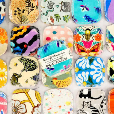 Washable Facial Rounds - 10 Pack Surprise Prints