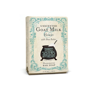 Bar Soap - Unscented Goat Milk Honey