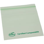 Compostable Zip Sandwich Bags - 25 Count