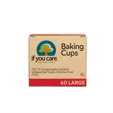 Baking Cups - Brown 2.5 Inch - 60 Count