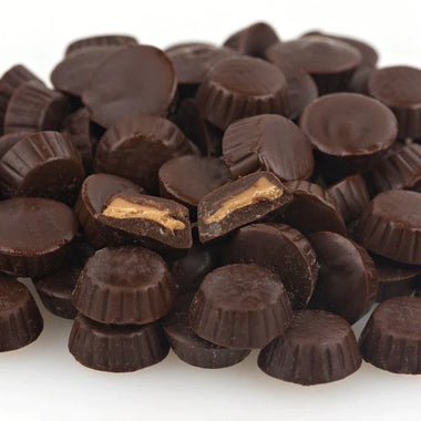 SunRidge Chocolate Peanut Butter Cups, Dark, Mini - 1 lb.