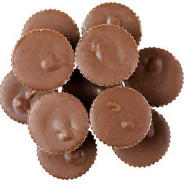 Chocolate peanut butter cups, milk - 1 lb.