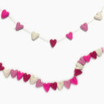 Love Always Valentine Wool Heart Eco Garland Ornament