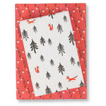Fox Forest • Double-sided Eco Wrapping Paper • Holiday