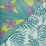 Plumeria/ Palms • Double-sided Eco Wrapping Paper • Everyday