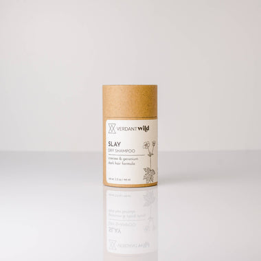 SLAY dry shampoo, dark