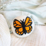 Rainbow Monarch Butterfly Eco Wool Dryer Ball - Individual