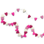 Love Always Valentine Wool Heart Eco Garland Ornament