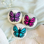 Rainbow Monarch Butterfly Eco Wool Dryer Ball - Individual