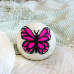 Rainbow Monarch Butterfly Eco Wool Dryer Ball - Individual