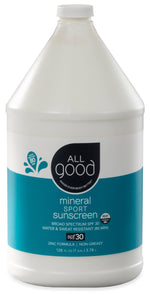 Bulk Gallon Sport Mineral Sunscreen Lotion SPF 30 - 1 oz.