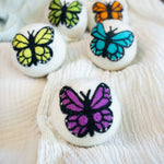 Rainbow Monarch Butterfly Eco Wool Dryer Ball - Individual