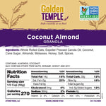 Golden Temple Granola - Coconut Almond