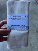 Organic Flannel Handkerchiefs