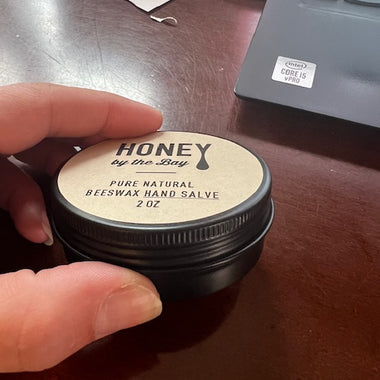 Local Beeswax Hand Salve - 2 oz (Unscented) Travel Tin