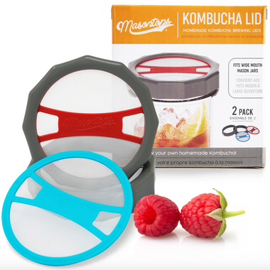 Kombucha Brewing Lids for Mason Jars