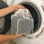 Organic cotton mesh laundry bag