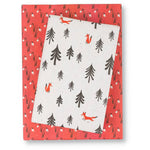 Fox Forest • Double-sided Eco Wrapping Paper • Holiday