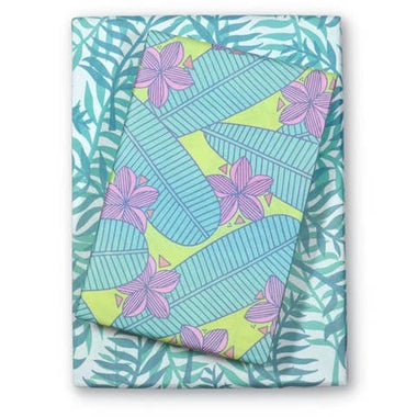 Plumeria/ Palms • Double-sided Eco Wrapping Paper • Everyday