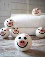 Pig Trio Eco Dryer Balls - Set of 3