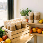 2 Pack Organic Cotton Mesh Produce Bags