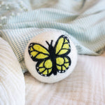 Rainbow Monarch Butterfly Eco Wool Dryer Ball - Individual