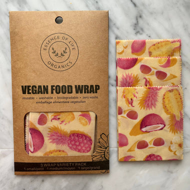 Vegan Food Wraps starter pack of 3, Endless Summer