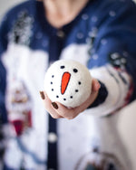 Vintage Holidays Set of 3 Eco Dryer Balls - Snowman BLUE