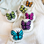 Rainbow Monarch Butterfly Eco Wool Dryer Ball - Individual