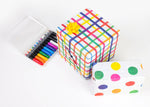Jumbo Plaid/ Dot • DOUBLE-SIDED PARTY ECO WRAPPING PAPER