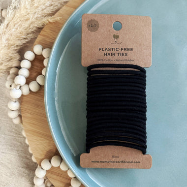 Plastic-Free Hair Ties | Zero Waste