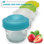 Fruit fly trap Mason Jar Lids