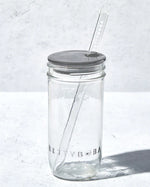 Reusable Boba Glass & Straw
