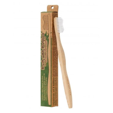 Brush with Bamboo toothbrush