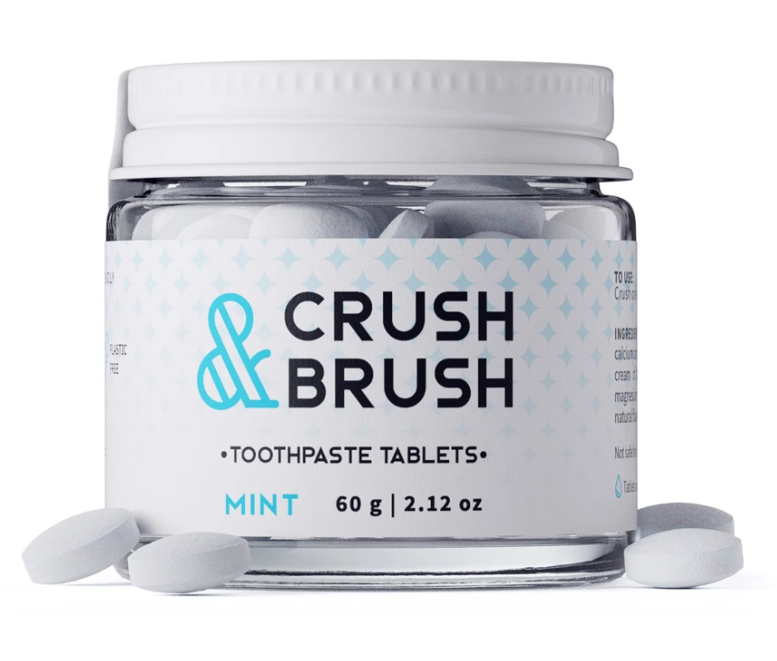 Crush + Brush Toothpaste Tablets