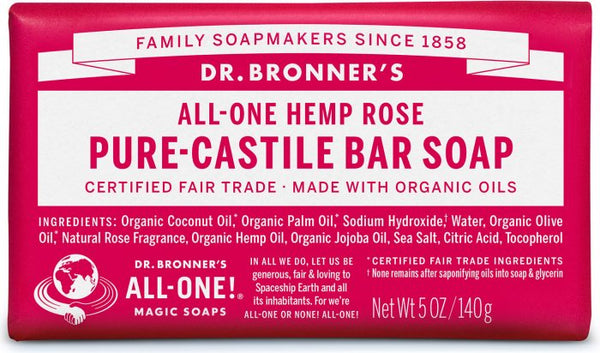 Dr Bronners Pure Castile Bar Soap