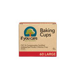 Baking Cups - Brown 2.5 Inch - 60 Count
